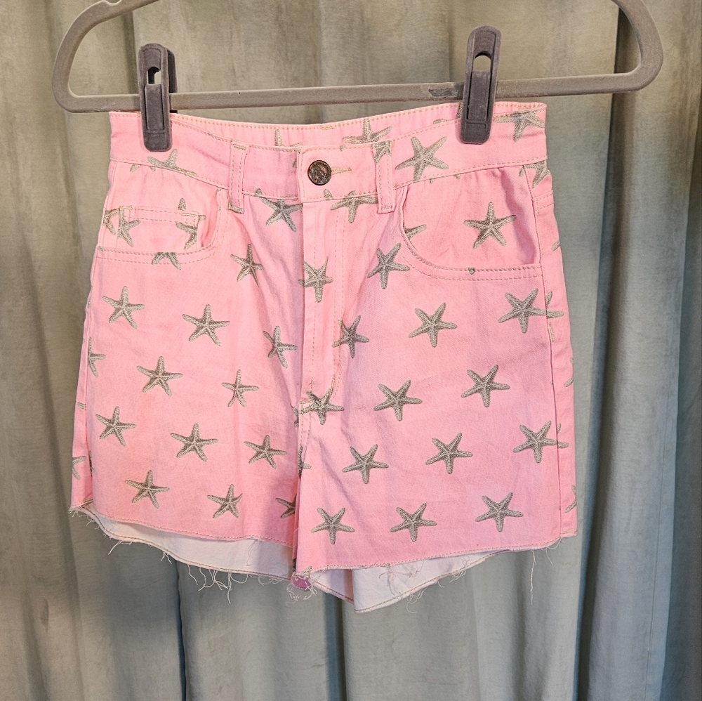 Farm Rio bright pink shorts (4)